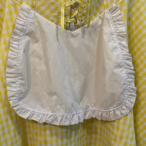 Golidilocks
Leg Avenue Yellow and White Gingham Dress barmaid maid St Pauli girl - Picture 8 of 11